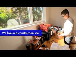 We live in a construction zone now. Renovating our midcentury modern fixer upper, Part 3.