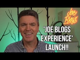 Joe Blogs Experience Promo