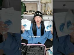K-beauty travel essentials ✈️ Pack with Me!