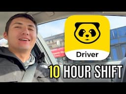 I Delivered Hungry Panda For 10 Hours Straight! How Much Did I Make?