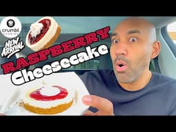 Crumbl Cookies New Raspberry Cheesecake Review 🍰😋