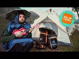 Isolated with Temu Camping Gear - HOW BAD COULD IT BE?