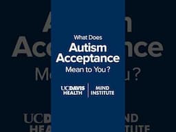 Autism Acceptance Month: Perspectives (2025)