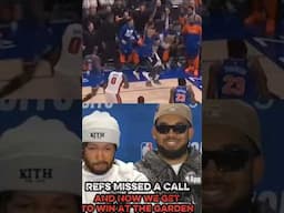 Jalen Brunson & KAT Comment on Josh Hart Foul in Knicks Pistons Game 4