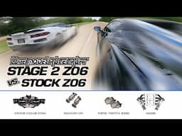 LMR Stage 2 C8 Z06 vs. Stock C8 Z06 – Real-World Street Race