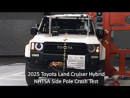 2024-2025 Toyota Land Cruiser Hybrid (J250) NHTSA Side Pole Crash Test