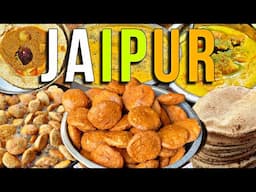 Traditional RAJASTHANI Food | KADHI Kachori, बेजड की रोटी, TAMATAR Sev | Indian Food