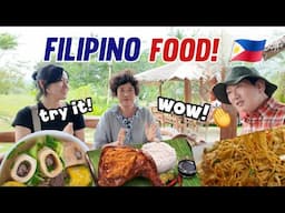 “Korean parents trying Filipino food for the first time. They love it this much?!” 😊