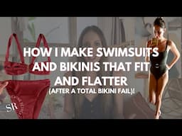 How I Make Swimsuits and Bikinis That Fit and Flatter (After a Total Bikini Fail)!