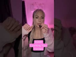 ASMR Counting The Freckles On Your Face With A SUPER Clicky Whisper #asmrvideo #sleepaid