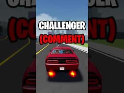 Your Dodge  Based On What You Do! 🏎️