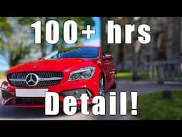 100 HOUR DETAIL! The most in depth detailing video on YouTube! (overspray, sanding, painting, dents)