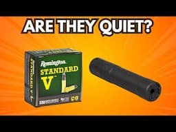 Suppressed Remington Standard V 22lr – Sound Test & Impressions