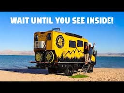 They built a 4x4 Expedition Truck to Travel Forever