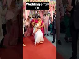 Wedding entry कोणती तुम्हाला आवडली? |  #weddingentry #navaranavarientry #wedding #lagna