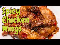 Chilli Butter Garlic Chicken Wings with Oyster Sauce Recipe! #chickenwings #spicyrecipe #pinoyrecipe