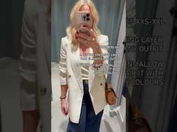 Summer blazer. £37.99. Sizes xxs-xxl. Perfect for elevating any outfit. #summerblazers .
