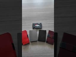 Ridge Wallet vs Ekster Wallet vs Groove Life Wallet! #ridgewallet #ekster #minimalistwallet