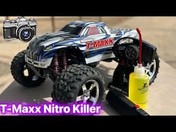 Camera Lens Test With The T-Maxx Nitro RC What Looks Better On The BMX Track?