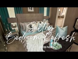 ELEGANT BEDROOM REFRESH | DECORATE WITH ME #modernparisian #hollywoodglam #traditionalelegance
