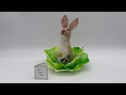 Needle Felting - Garden Bunny Tutorial