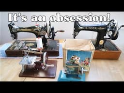 My Vintage Sewing Machine Collection - Singer 99K 1936, Essex Miniature and Little Betty Machines