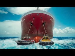 Why Don’t Tugboats Sink When Pulling Ships 1000x Their Size