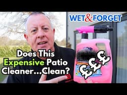Expensive Patio Cleaner - but does it clean?
