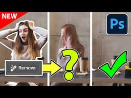New ai feature REMOVES anything in Photoshop