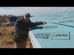 Off Grid Senior encounters Controversy during Roof Construction