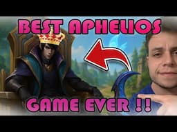 My BEST aphelios game. Complete domination.