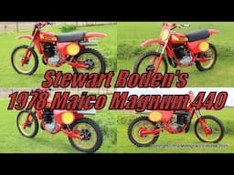 Stewart Roden's 1978 Maico Magnum 440