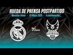 Post-game Press Conference | Real Madrid - Coviran Granada | Jornada 33