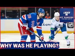 Why did the Rangers allow Kreider to play INJURED all season??? Plus, should Drury have been fired??