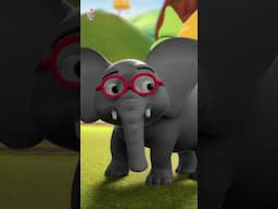 Ek Mota Hathi Short Video, एक मोटा हाथी, Hindi Rhymes  #shorts #preschool #babyvideos #babylemon
