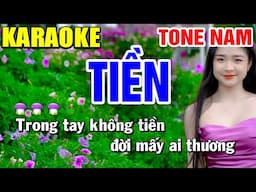 TIỀN Karaoke Tone Nam ( BEAT CHUẨN ) - Mai Phạm Karaoke