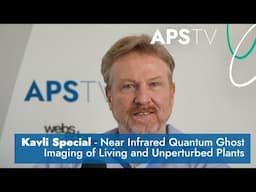 Kavli Special - Near Infrared Quantum Ghost Imaging of Living and Unperturbed Plants