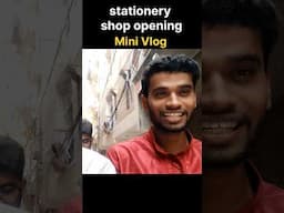 stationery shop opening || Mini Volg || Rssp #roshansahstudypoint #shotrs #youtubeshorts #viralshot