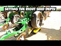 FINISHING UP THE FINAL TOUCHES TO THE CORN PLANTERS