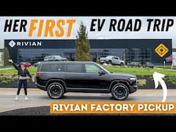 First Road Trip In Our New Rivian R1S! Bringing It 1,000 Miles Home From The Factory