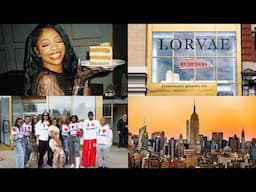 De’arra 29th Birthday, Lorvae NYC Store Opening, Surprise Private Dinner, and MORE | Life Lately