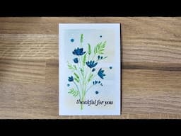 Anyone can do this...simple but beautiful 😍 #art #cardmaking #pennyblack