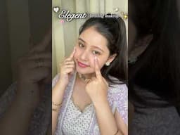 Soft Glam Wedding Makeup for New-Age Girls ✨🤍 #youtubeshorts #glam #wedding #makeup #glow #party