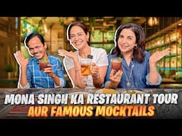 Mona Singh Ka Konakona Resto-Bar | Mocktails Ki Recipe Aur Dilip Ki Acting Class! @FarahKhanK