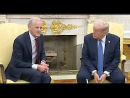 Trump greets Norway Prime Minister: FULL AVAILABILITY