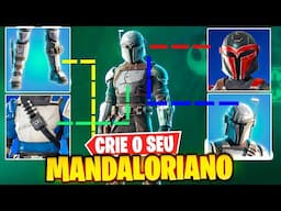 CRIE SEU MANDALORIANO COM A NOVA SKIN MANDALORIANO PERSONALIZAVEL NO FORTNITE