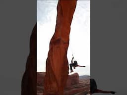 Scariest rope swing! #shorts
