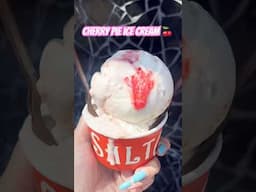 Trying Coconut Cherry Pie with Almond Crust Ice Cream from Salt and Straw 🍦🍒 #veganicecream