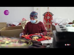 Chinese made festive products for Lunar New Year sell like hot cakes at home, abroad