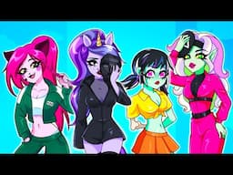 Squid Game Girls | Easiest Way to Win The Game | Teen-Z